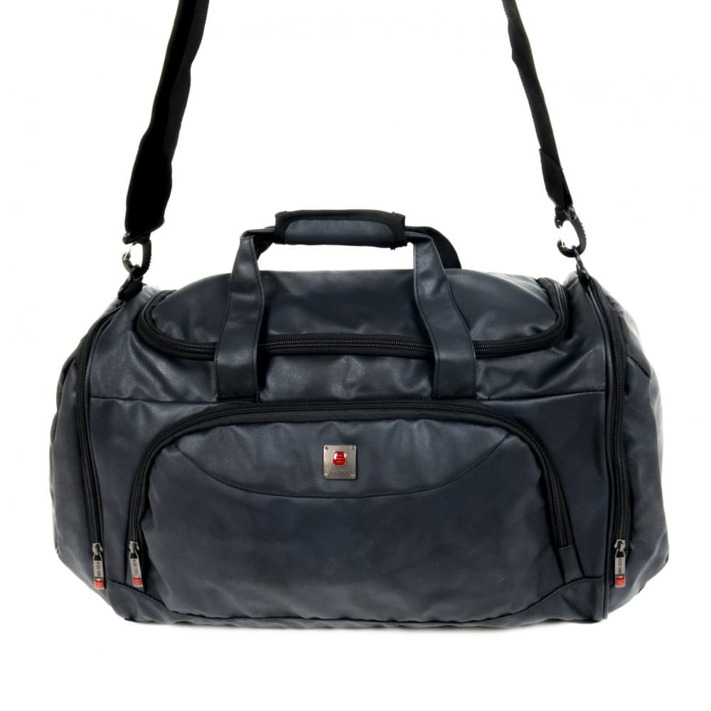 Пътна чанта тип сак ENZO NORI модел CARGO еко кожа син